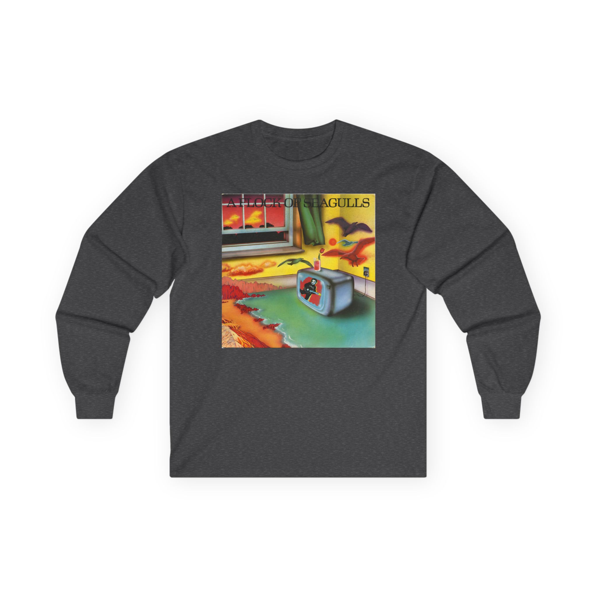 A Flock of Seagulls Original Album Cover Unisex Ultra Cotton Long Sleeve Tee