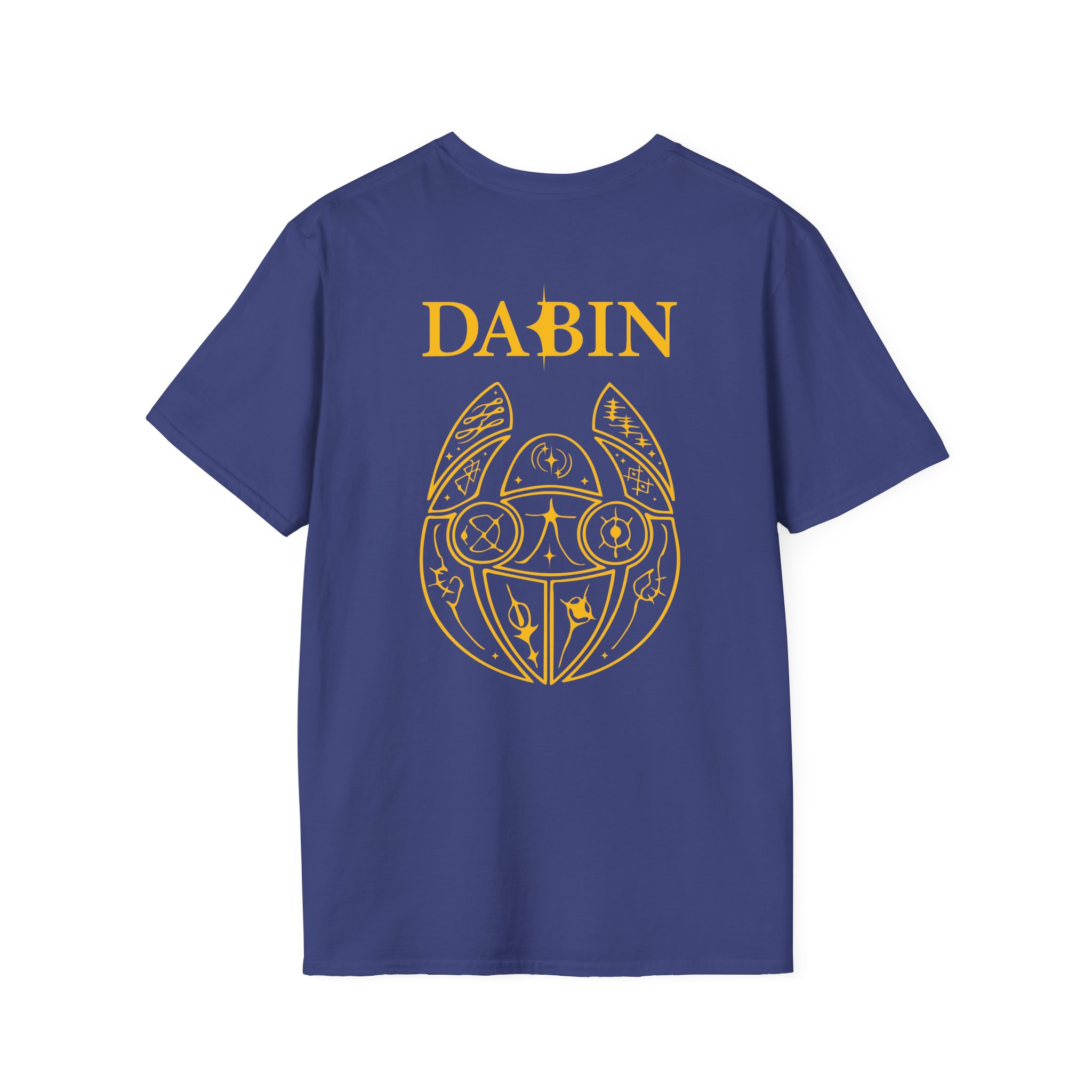 Dabin Between Broken Glyph Mask  Unisex Softstyle T-Shirt