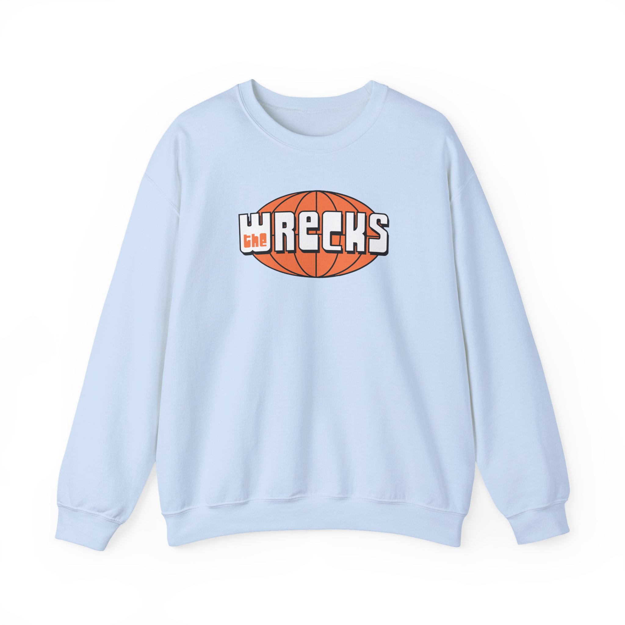 The Wrecks Retro Globe Unisex Heavy Blendâ„¢ Crewneck Sweatshirt