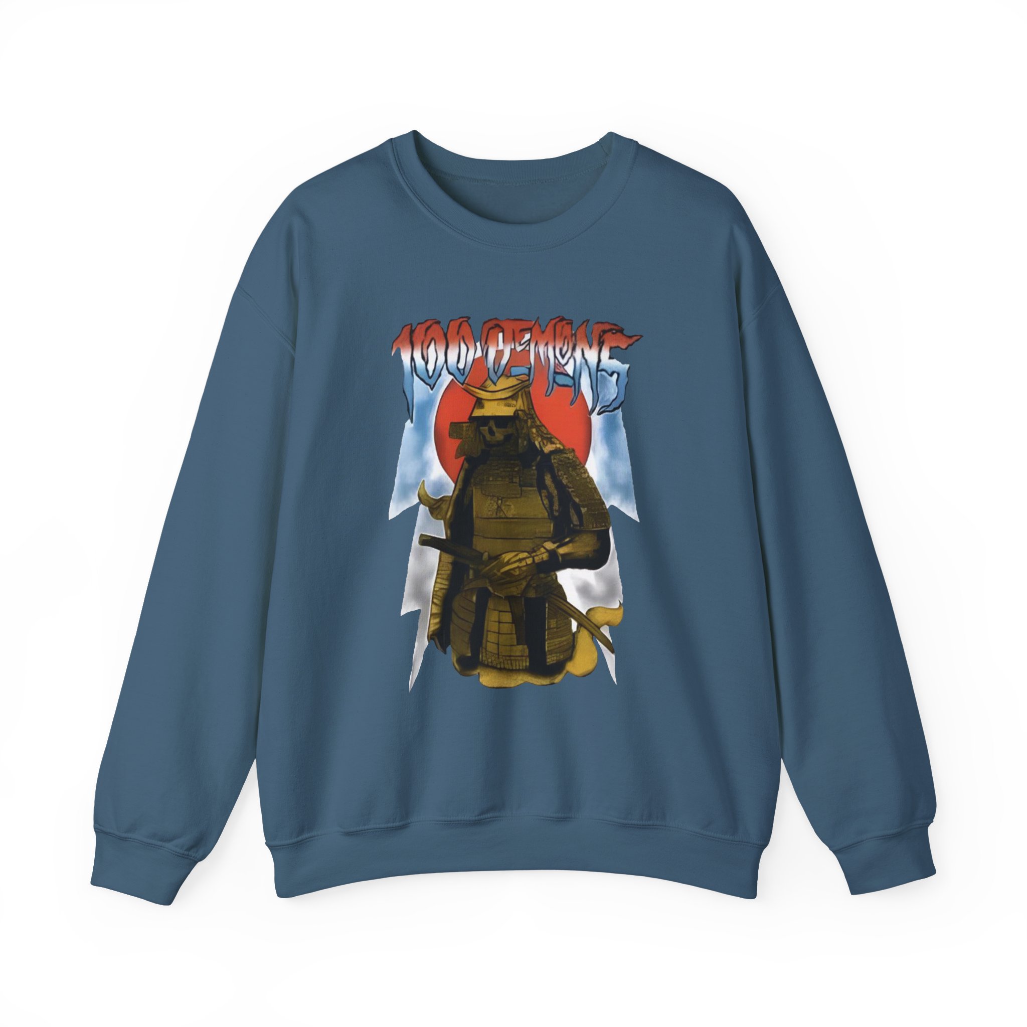 100 Demons Unisex Heavy Blendâ„¢ Crewneck Sweatshirt