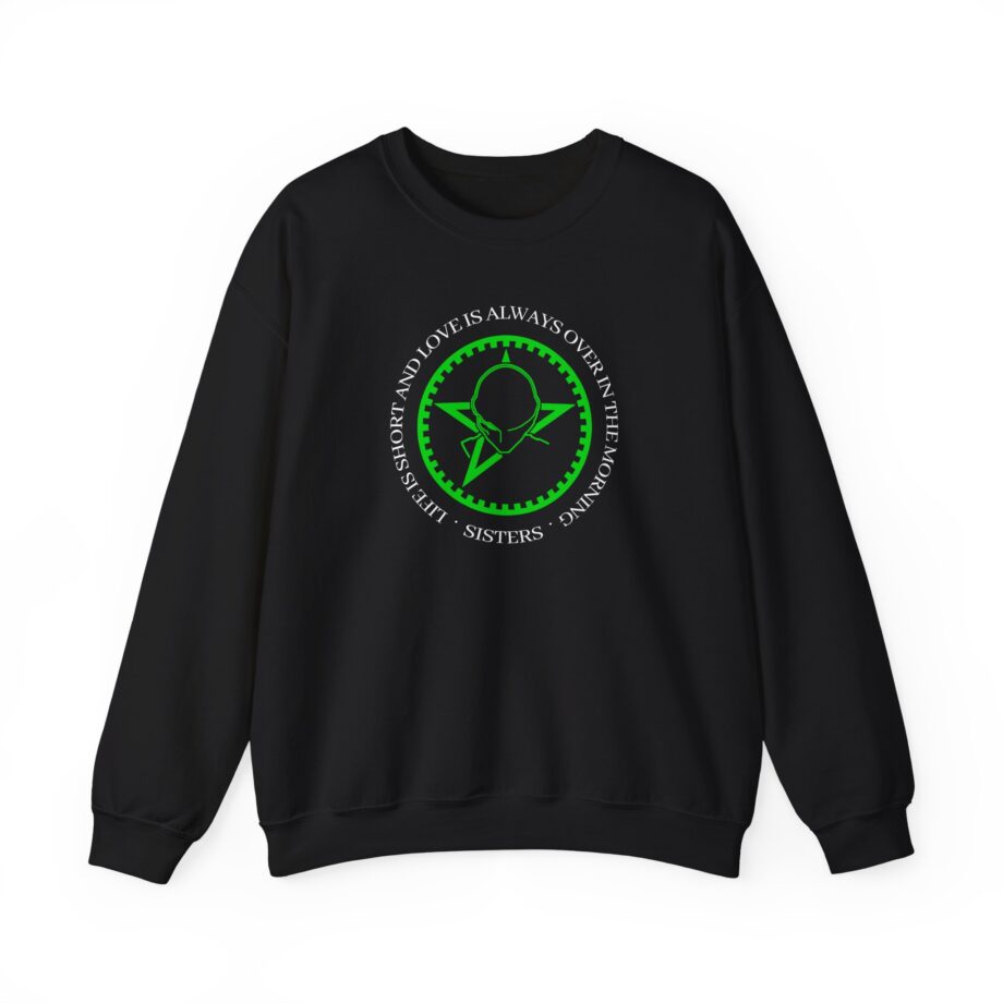The Sisters of Mercy Life Is Short Unisex Heavy Blend™ Crewneck Sweatshirt