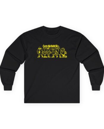 Good Neighbours Queens Unisex Ultra Cotton Long Sleeve Tee