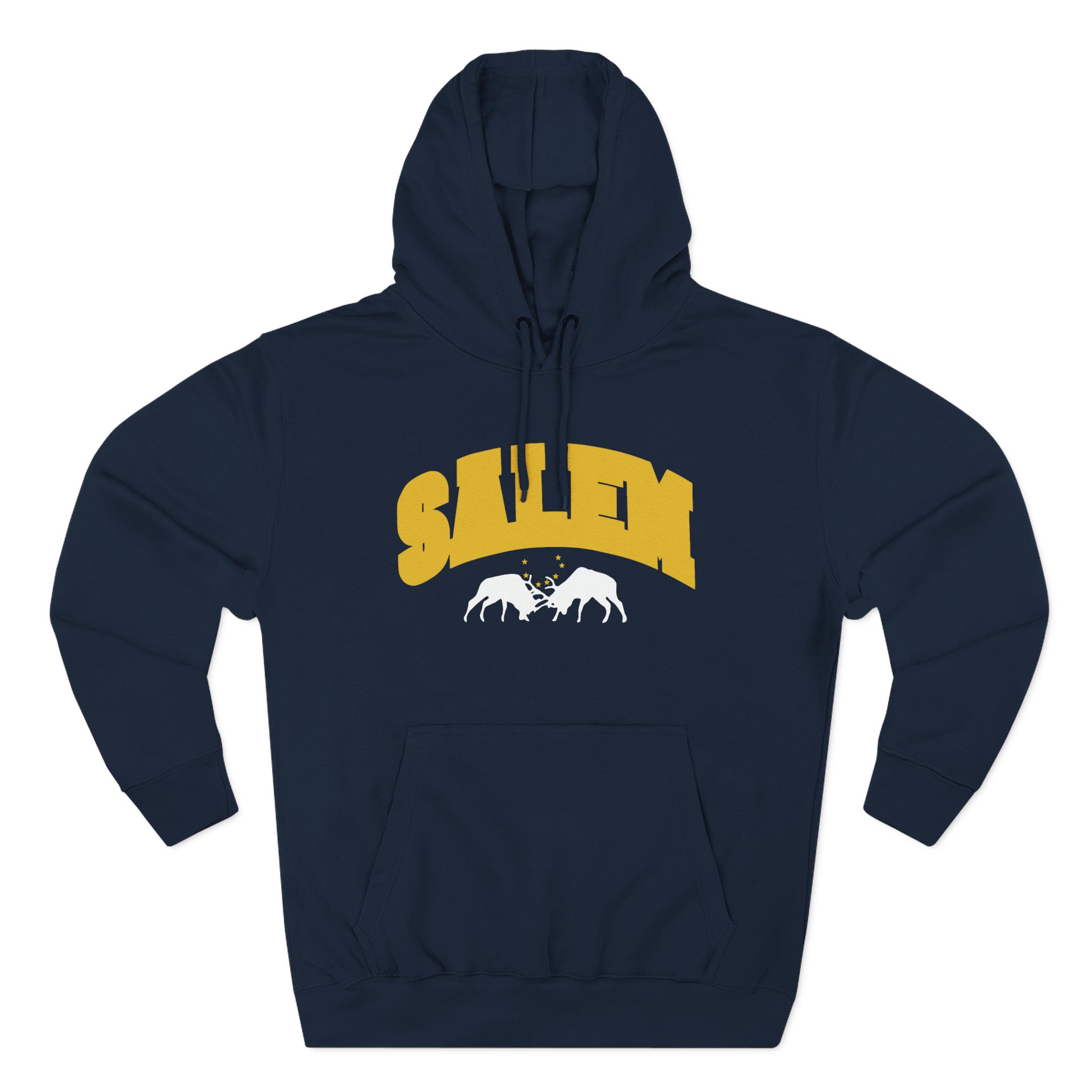 Salem Collegiate Three-Panel Fleece Hoodie