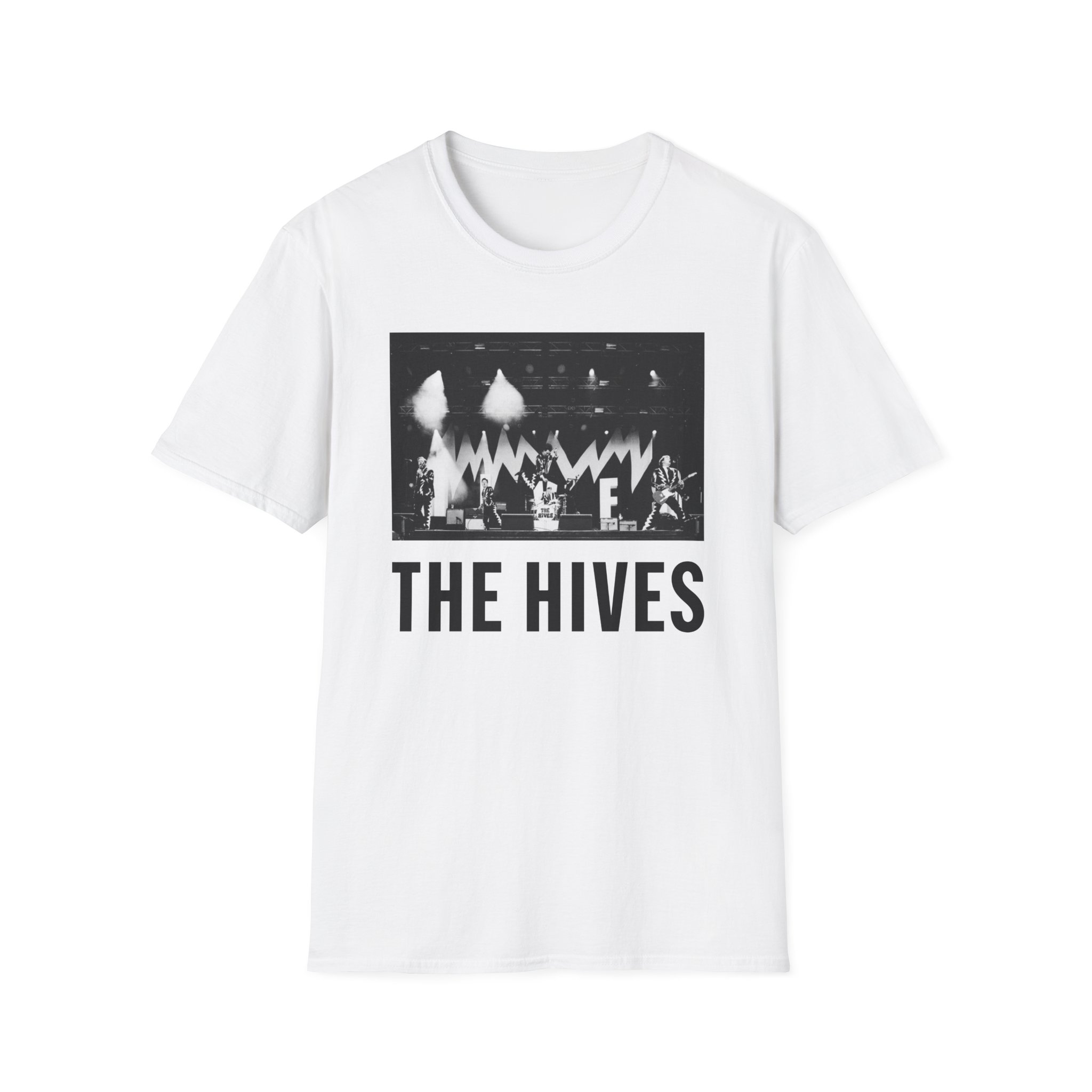 The Hives Live Photo Unisex Softstyle T-Shirt