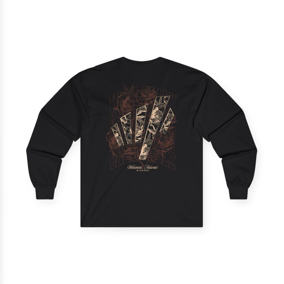 Max Holloway Undeniable Burgundy Unisex Ultra Cotton Long Sleeve Tee