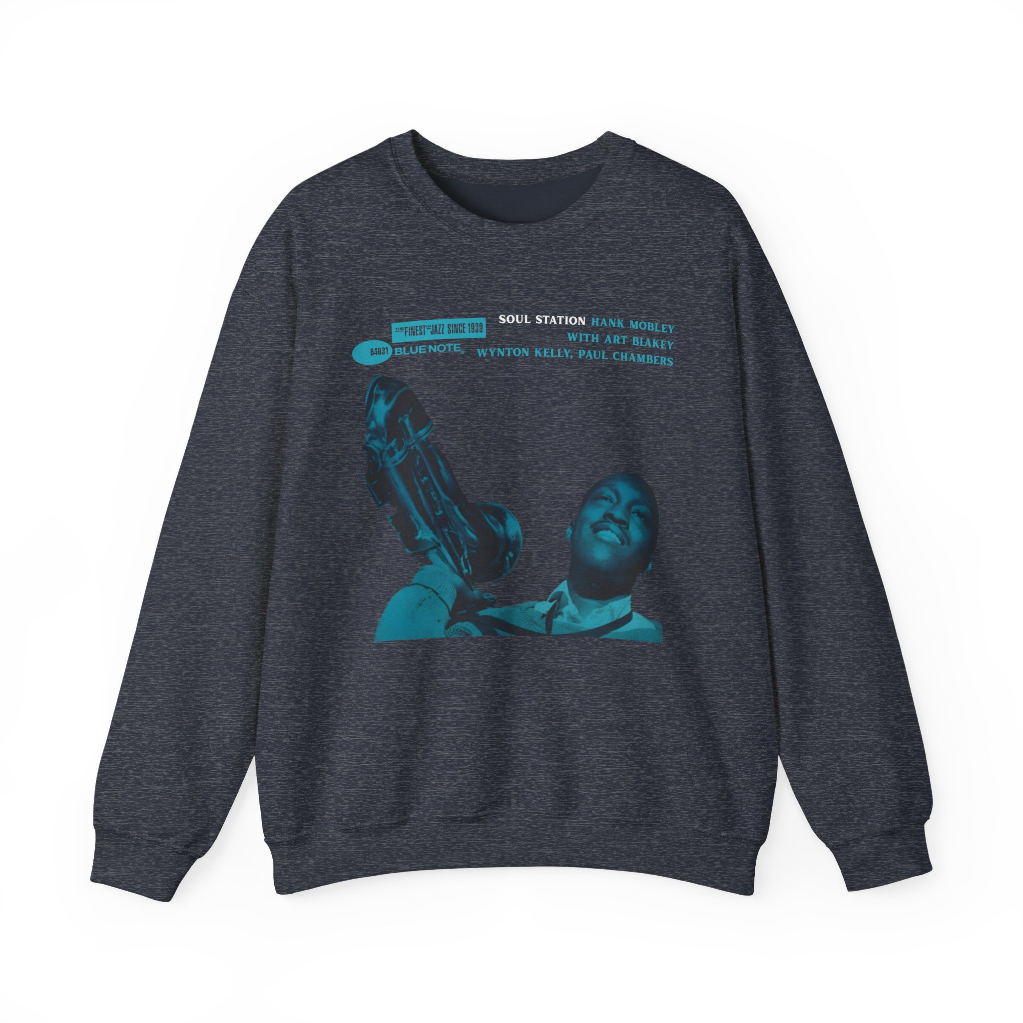 Blue Note Records Unisex Heavy Blendâ„¢ Crewneck Sweatshirt