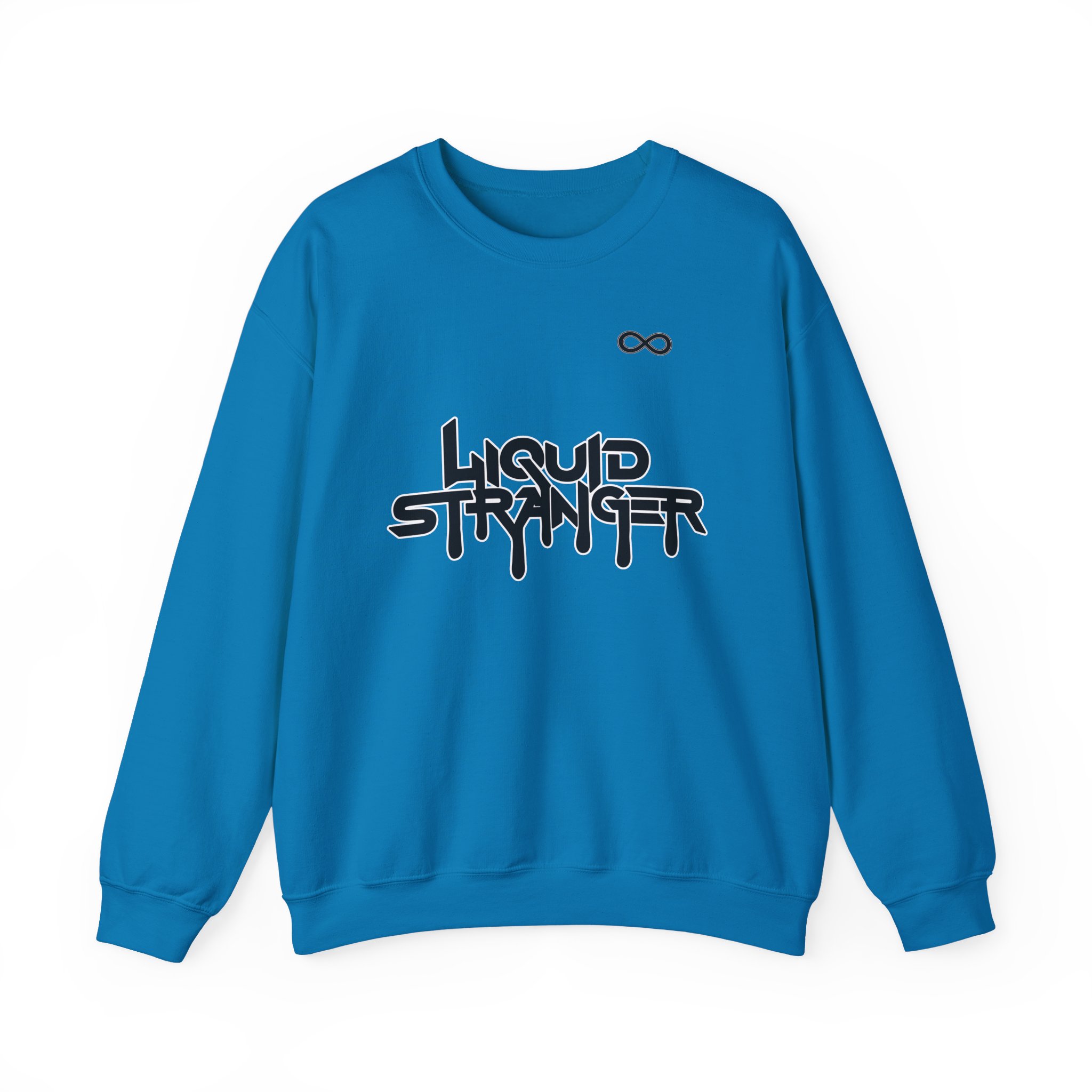 Liquid Stranger Geometric Unisex Heavy Blendâ„¢ Crewneck Sweatshirt