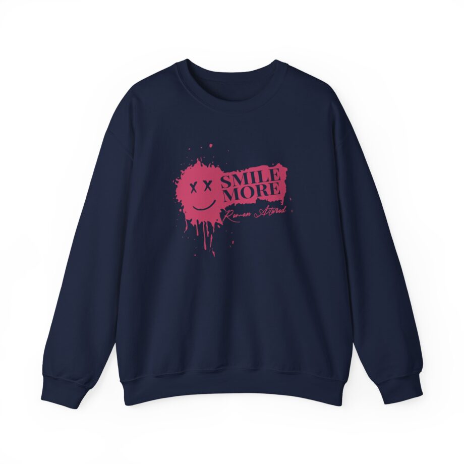 Roman Atwood Smile More Unisex Heavy Blend™ Crewneck Sweatshirt