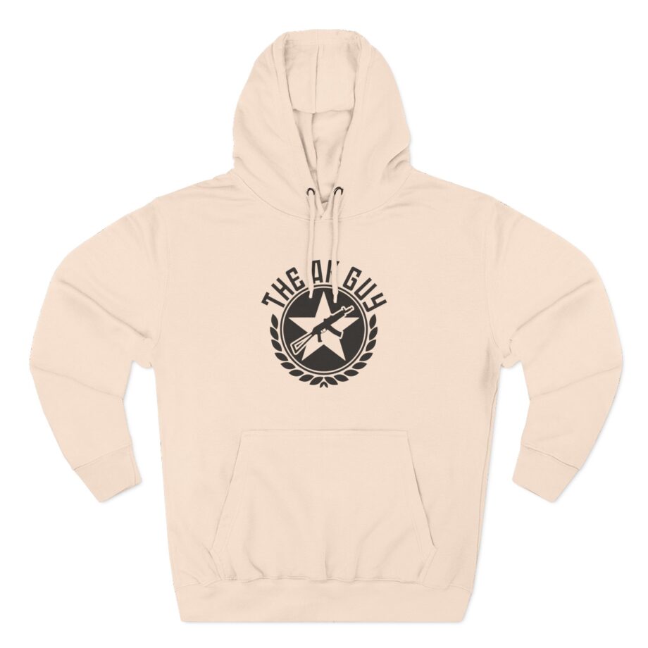 Brandon Herrera the Ak Guy Logo Three-Panel Fleece Hoodie