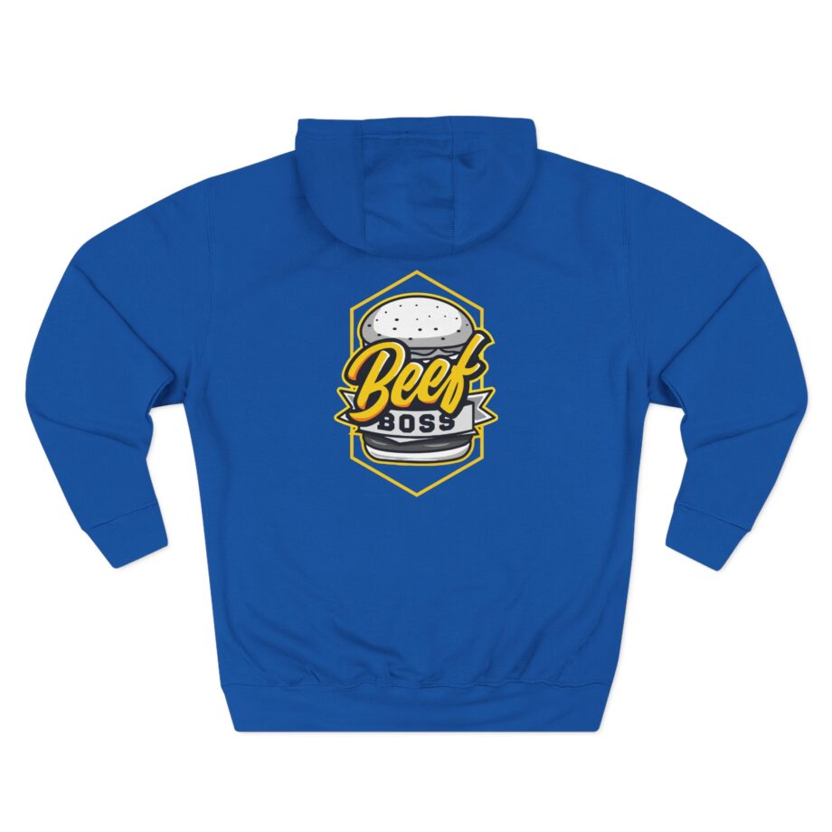 Poofesure Three-Panel Fleece Hoodie