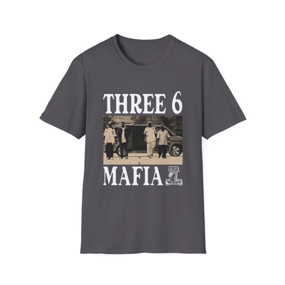 Three 6 Mafia Ridin Spinners Unisex Softstyle T-Shirt