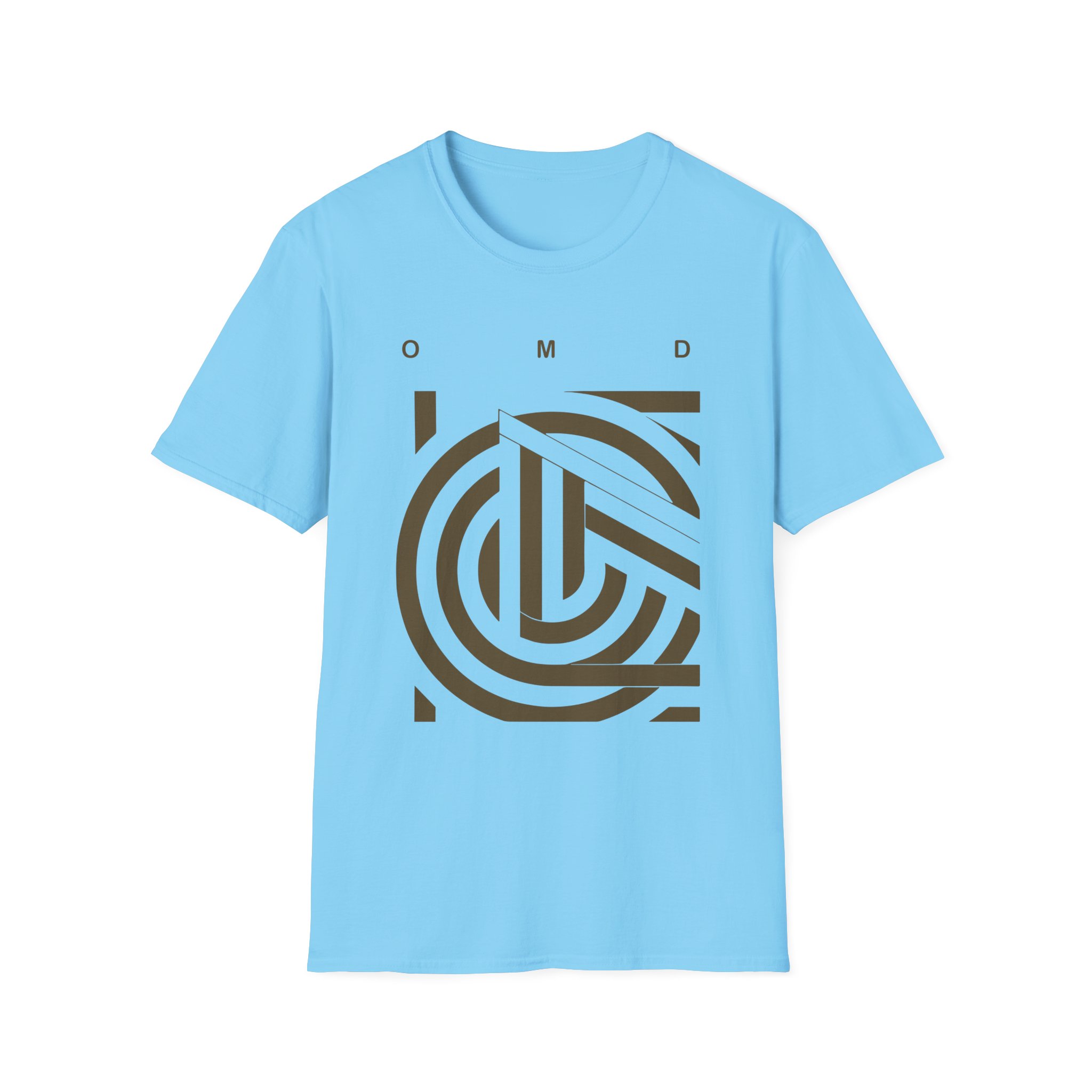 Omd Souvenir Bronze Lines Unisex Softstyle T-Shirt