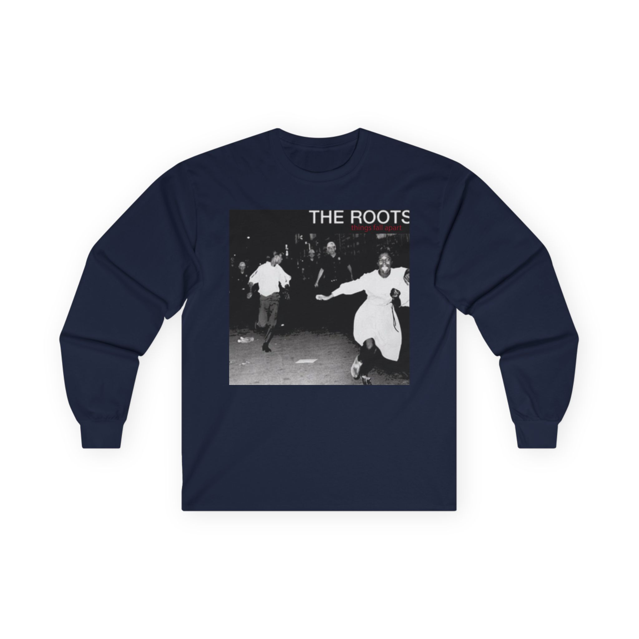 The Roots Things Fall Apart Album Cover Unisex Ultra Cotton Long Sleeve Tee