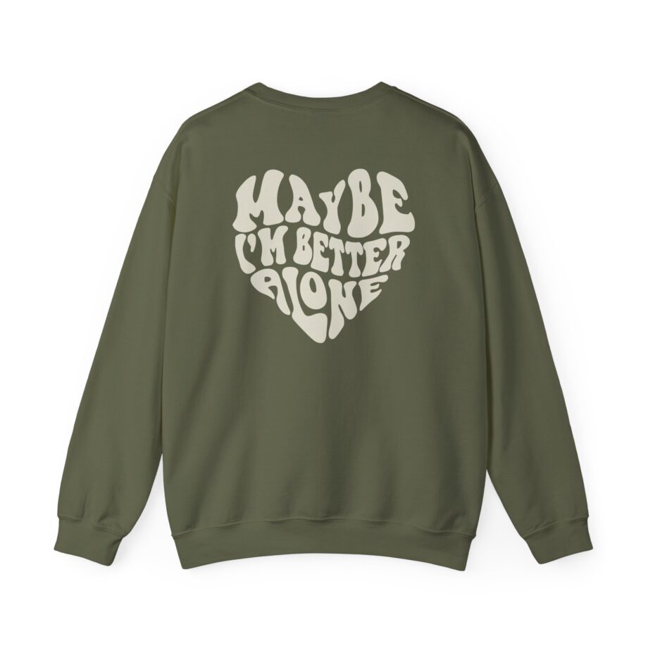 Benson Boone Maybe I Am Better Alone Unisex Heavy Blend™ Crewneck Sweatshirt