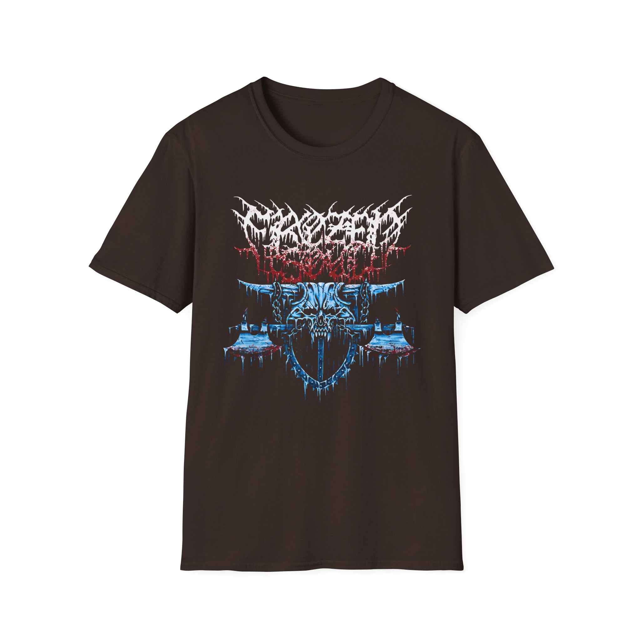 Frozen Soul Long Horn Unisex Softstyle T-Shirt