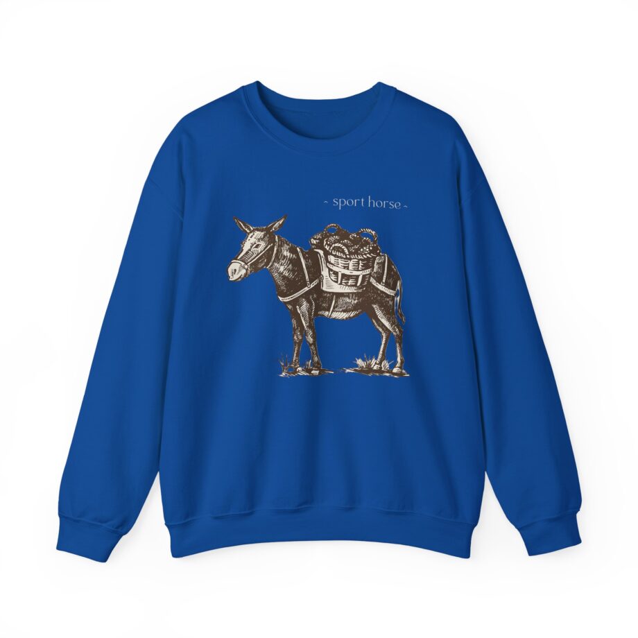 Mumbo Jumbo Sport Horse Unisex Heavy Blend™ Crewneck Sweatshirt