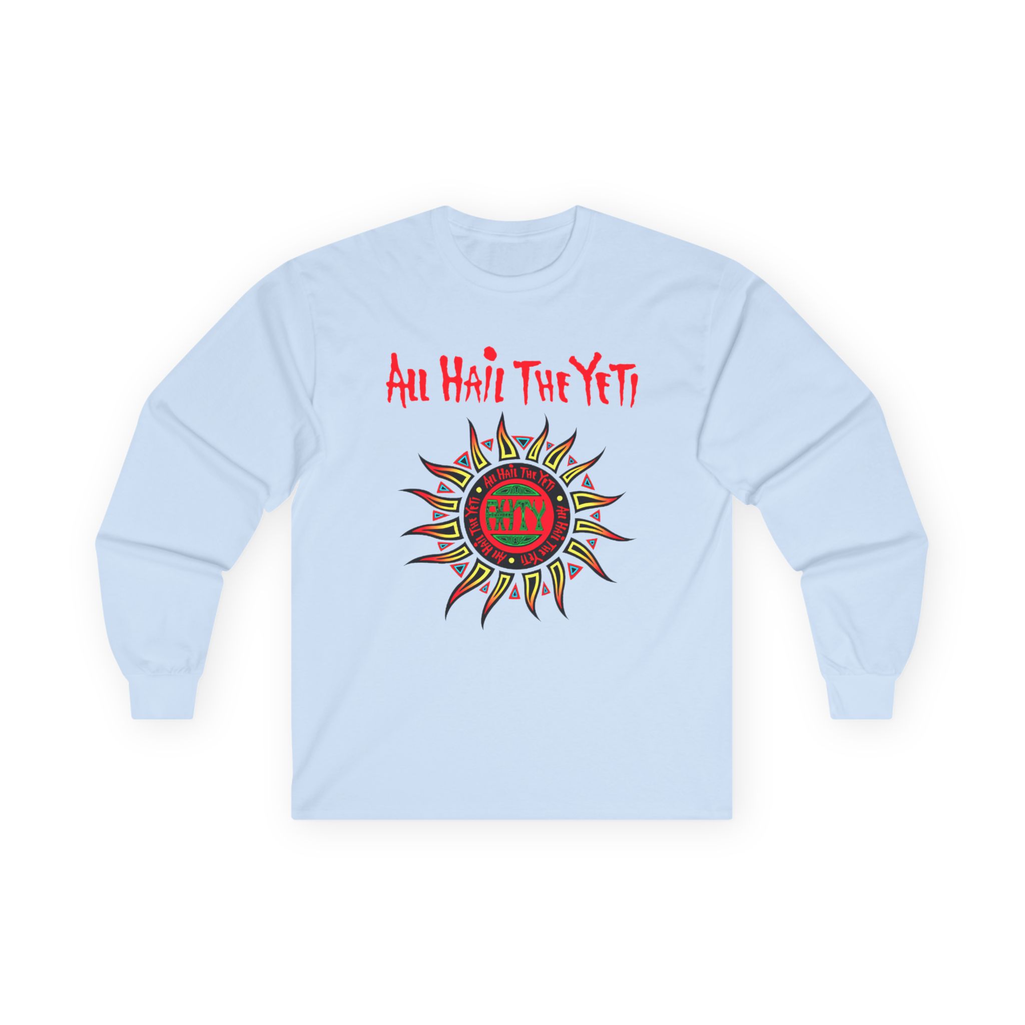 All Hail the Yeti Sun Unisex Ultra Cotton Long Sleeve Tee