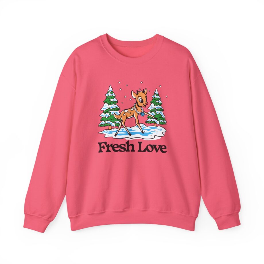 Fresh Love Snow Dough Unisex Heavy Blend™ Crewneck Sweatshirt