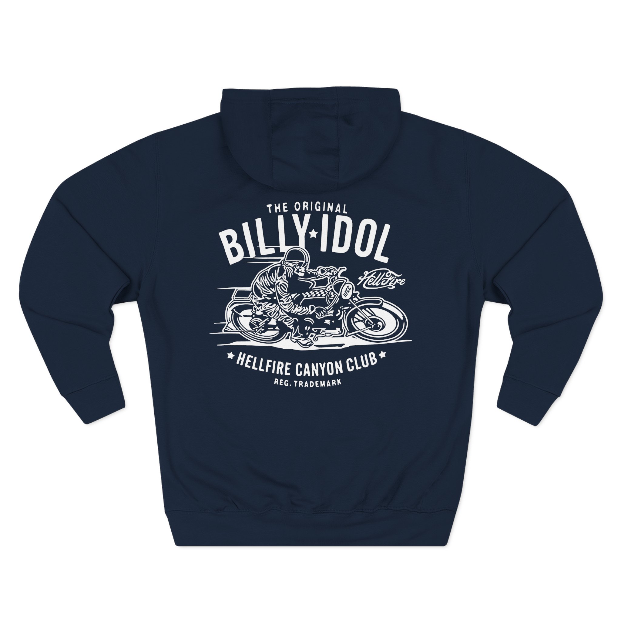 Billy Idol the Original Hellfire Canyon Club Three-Panel Fleece Hoodie