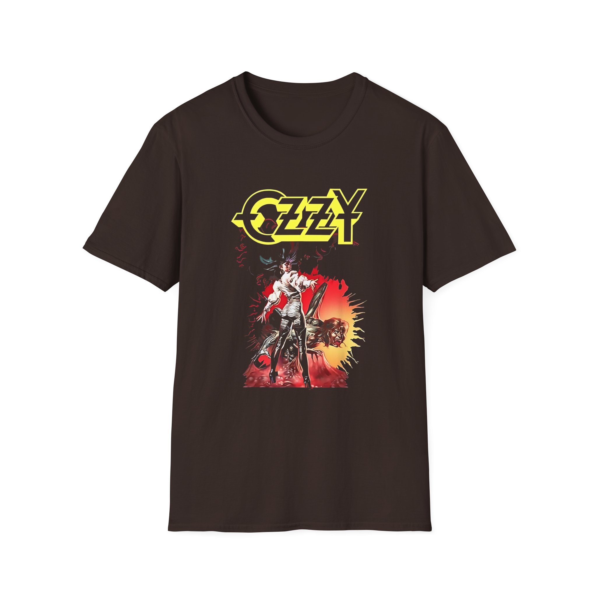 Ozzy Osbourne Ultimate Sunburst Vintage Unisex Softstyle T-Shirt