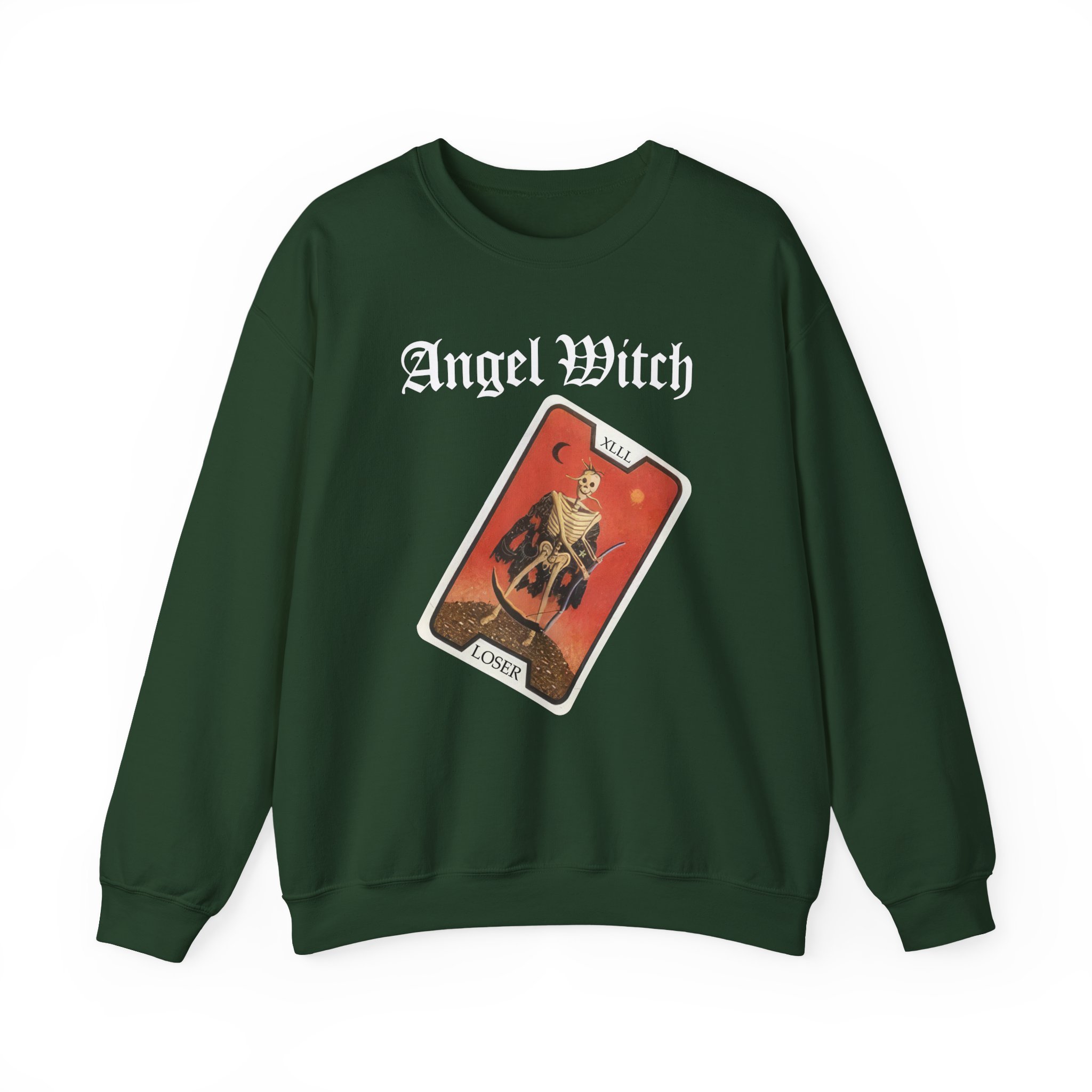 Angel Witch Loser Unisex Heavy Blendâ„¢ Crewneck Sweatshirt
