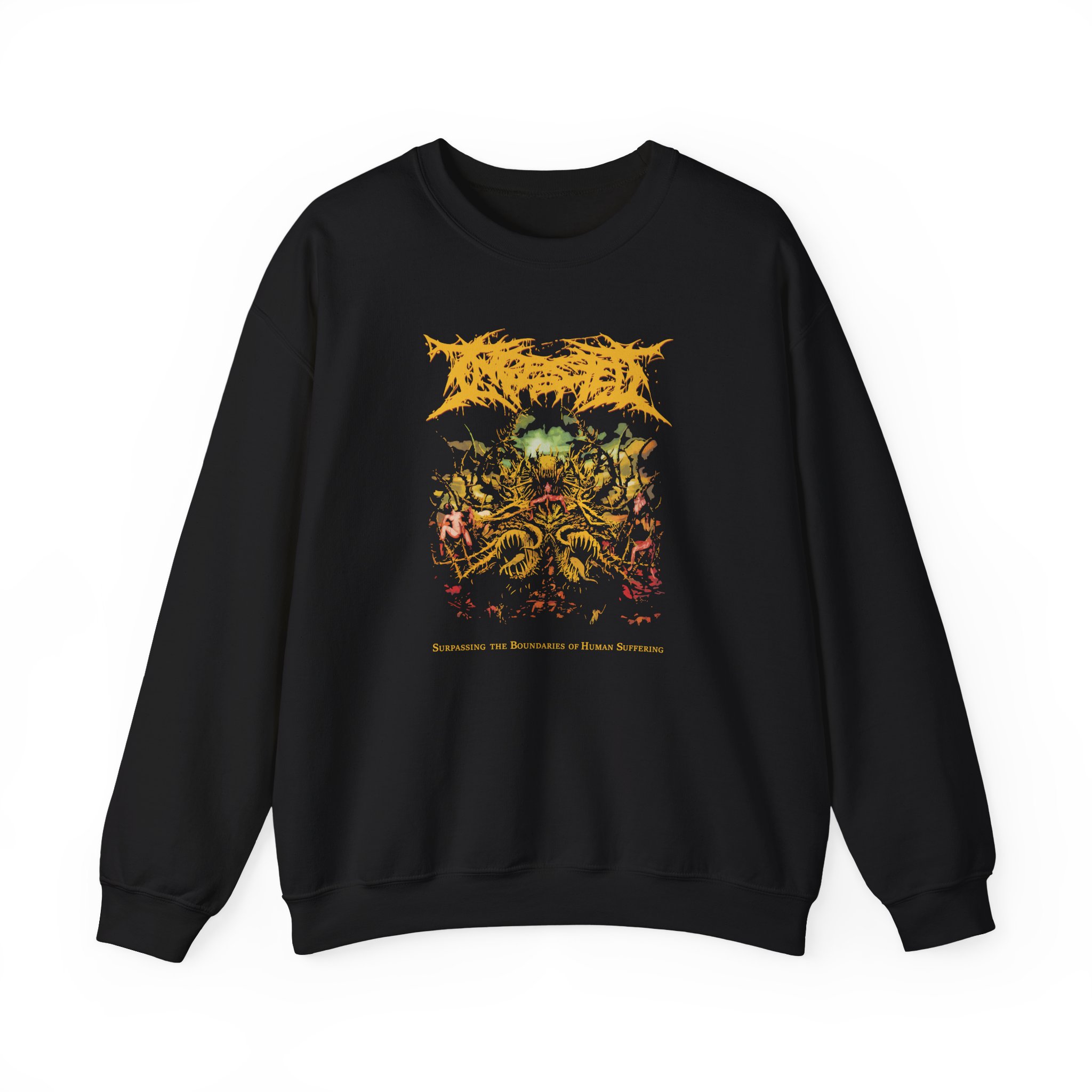 Boundaries Human Suffering Unisex Heavy Blendâ„¢ Crewneck Sweatshirt