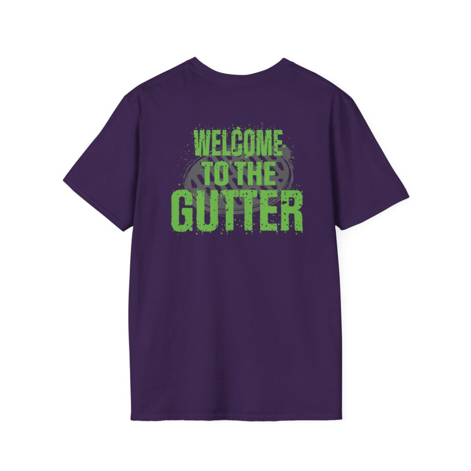 Overkill Welcome to the Gutter Raglan Unisex Softstyle T-Shirt