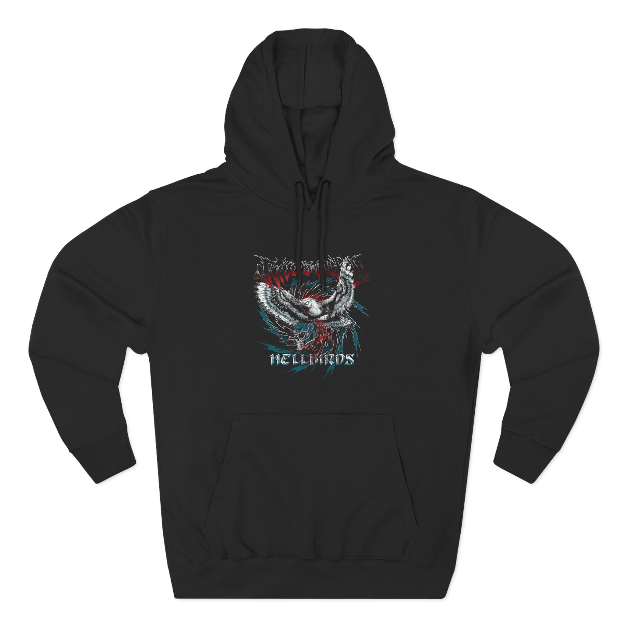 Rivers of Nihil Hellbirds Three-Panel Fleece Hoodie