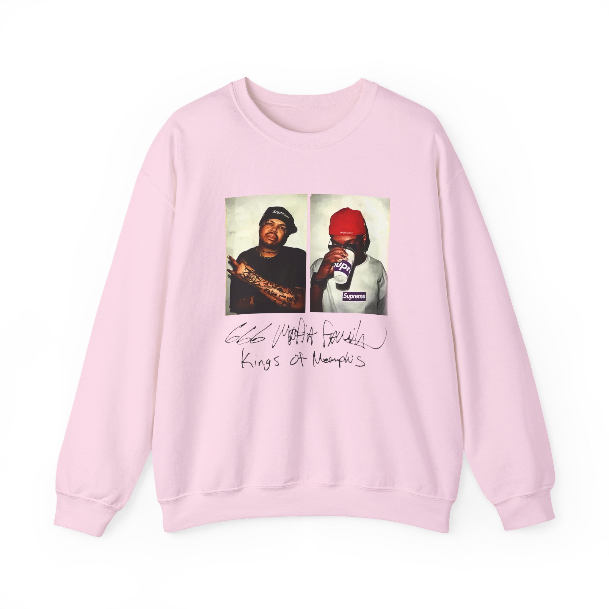 Three 6 Mafia Unisex Heavy Blendâ„¢ Crewneck Sweatshirt