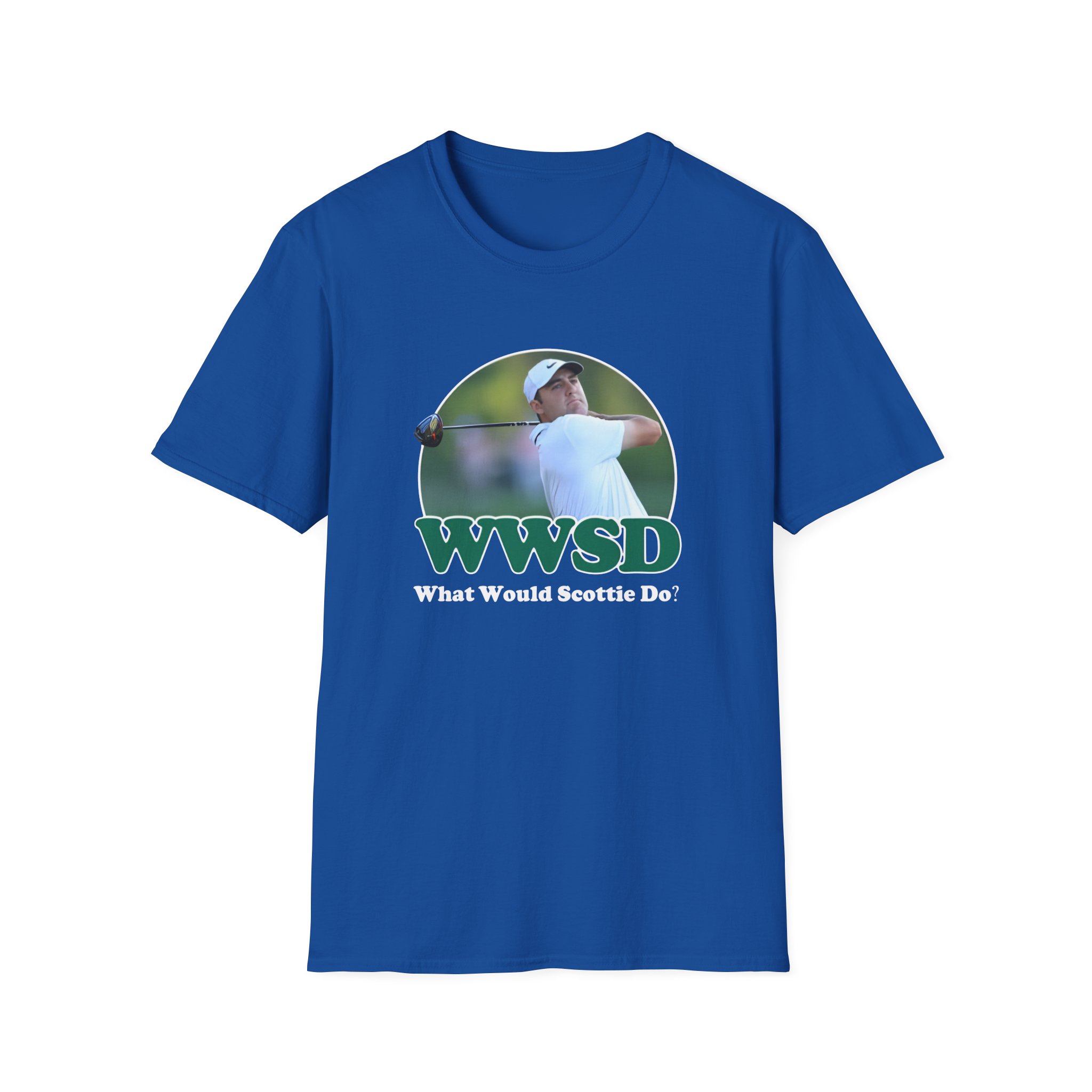 Scottie Scheffler What Would Do Wwsd Unisex Softstyle T-Shirt