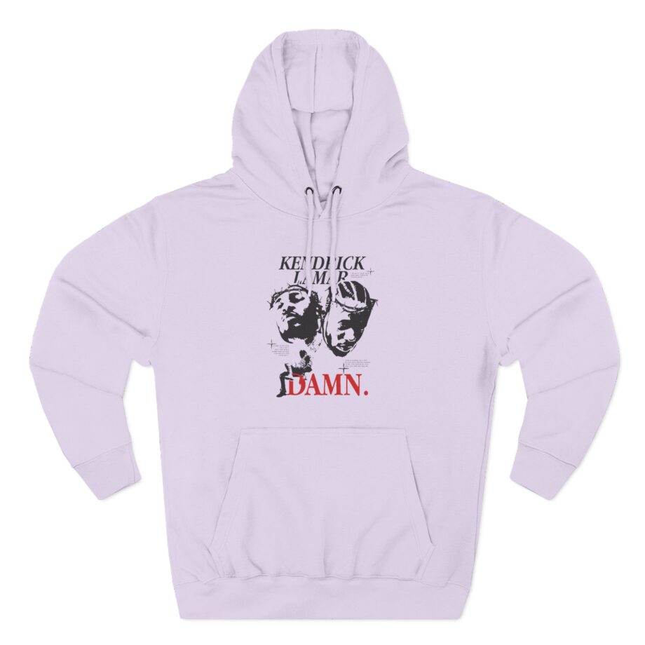 Kendrick Lamar Damn Three-Panel Fleece Hoodie