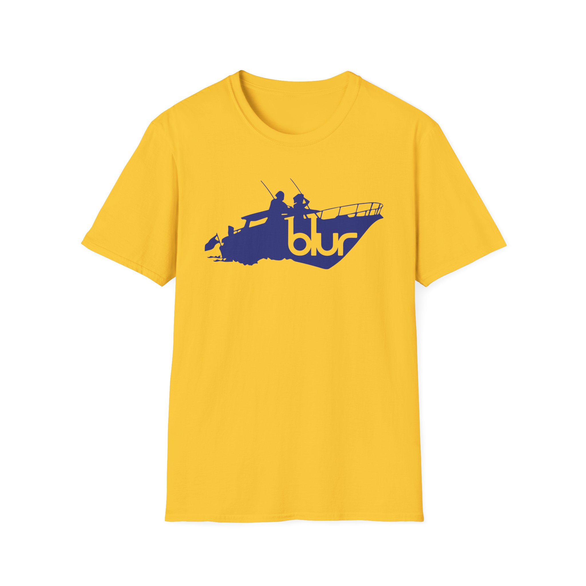 Blur Sunday Sunday Boat Unisex Softstyle T-Shirt
