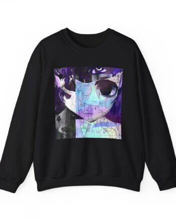 Sewerslvt Skitzofrenia Simulation Album Cover Unisex Heavy Blend™ Crewneck Sweatshirt