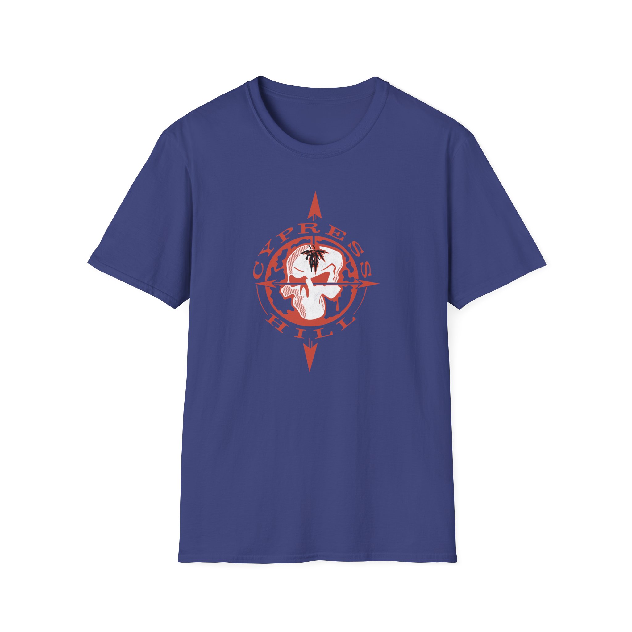 Cypress Hill Skull N Compass Unisex Softstyle T-Shirt