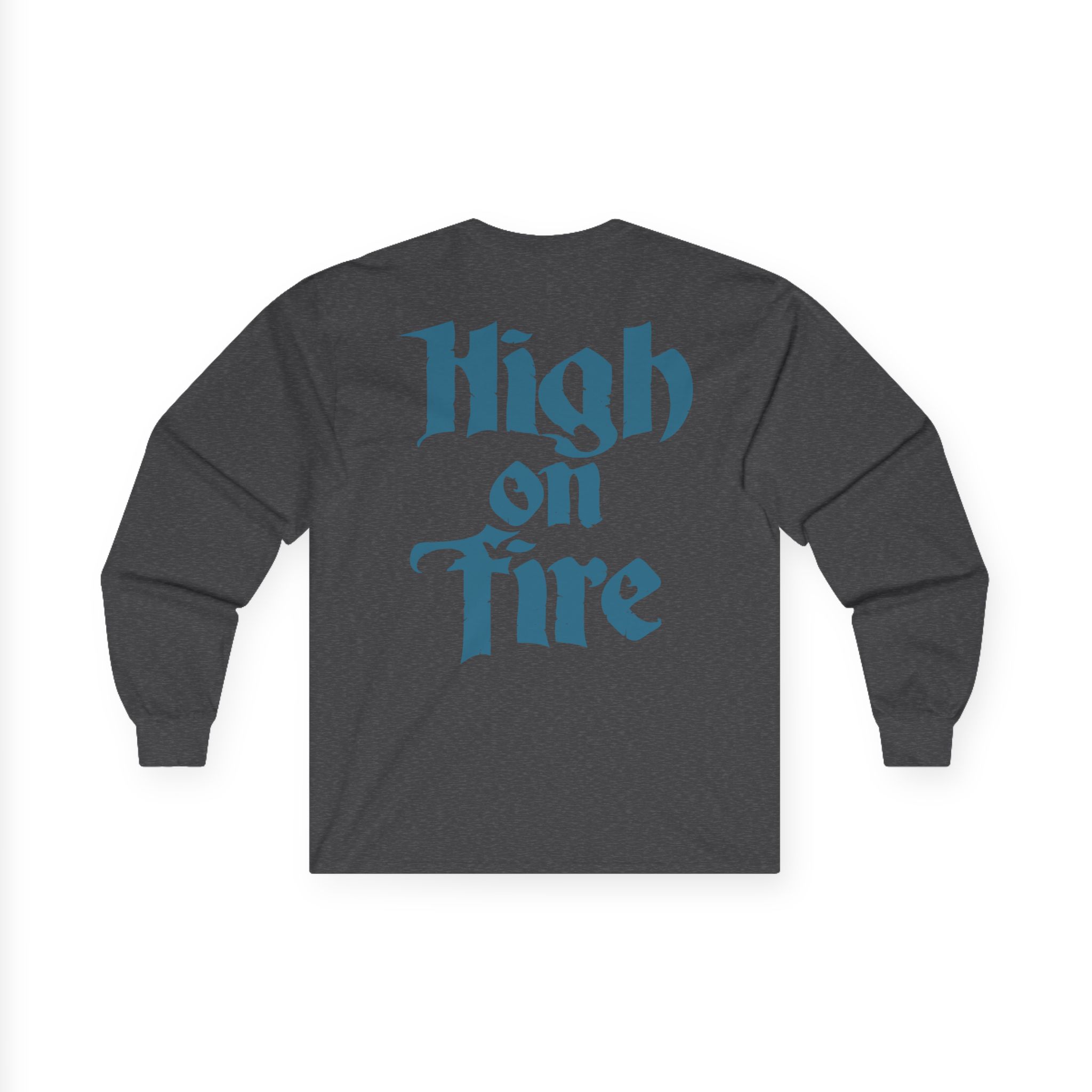 High on Fire Skull Knife Unisex Ultra Cotton Long Sleeve Tee