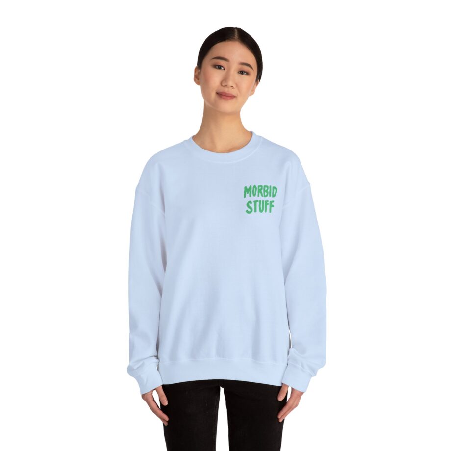 Pup Morbid Stuff Unisex Heavy Blend™ Crewneck Sweatshirt