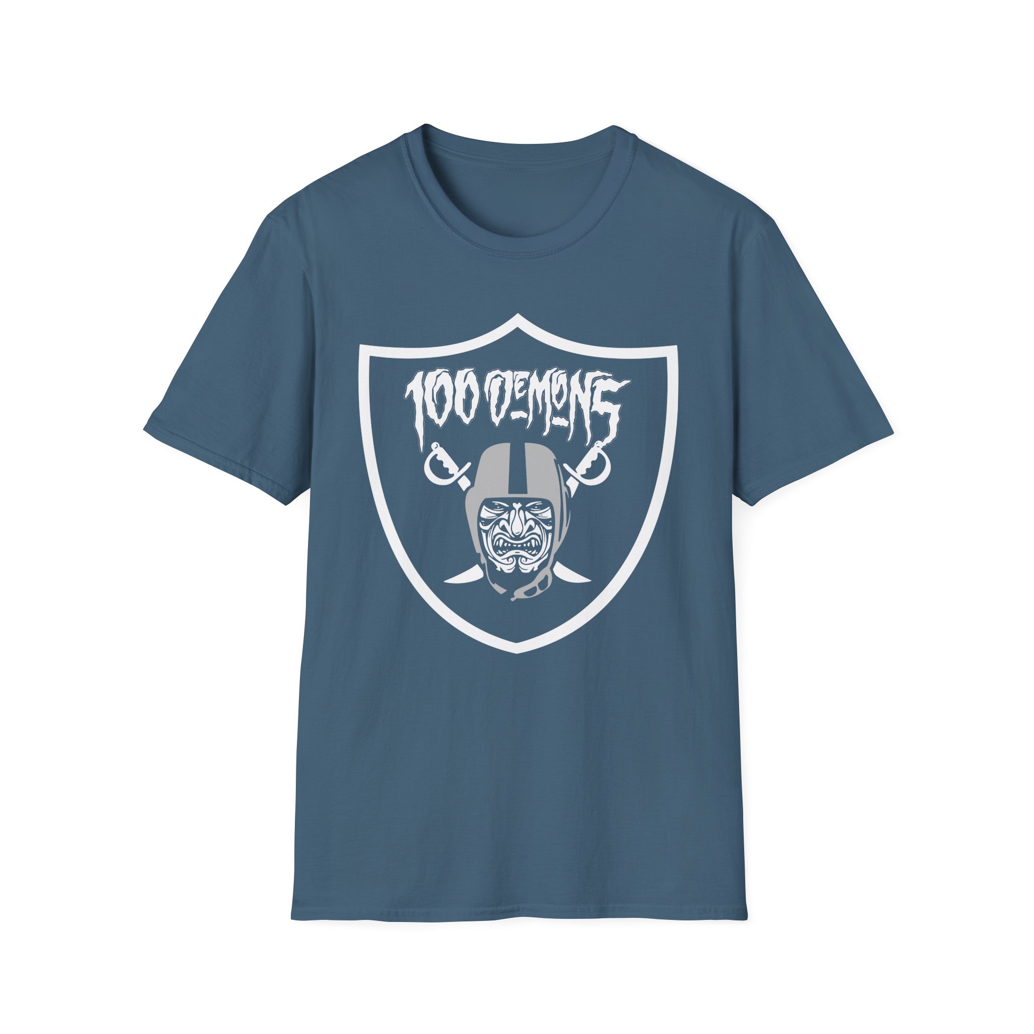 100 Demons Brass City Unisex Softstyle T-Shirt