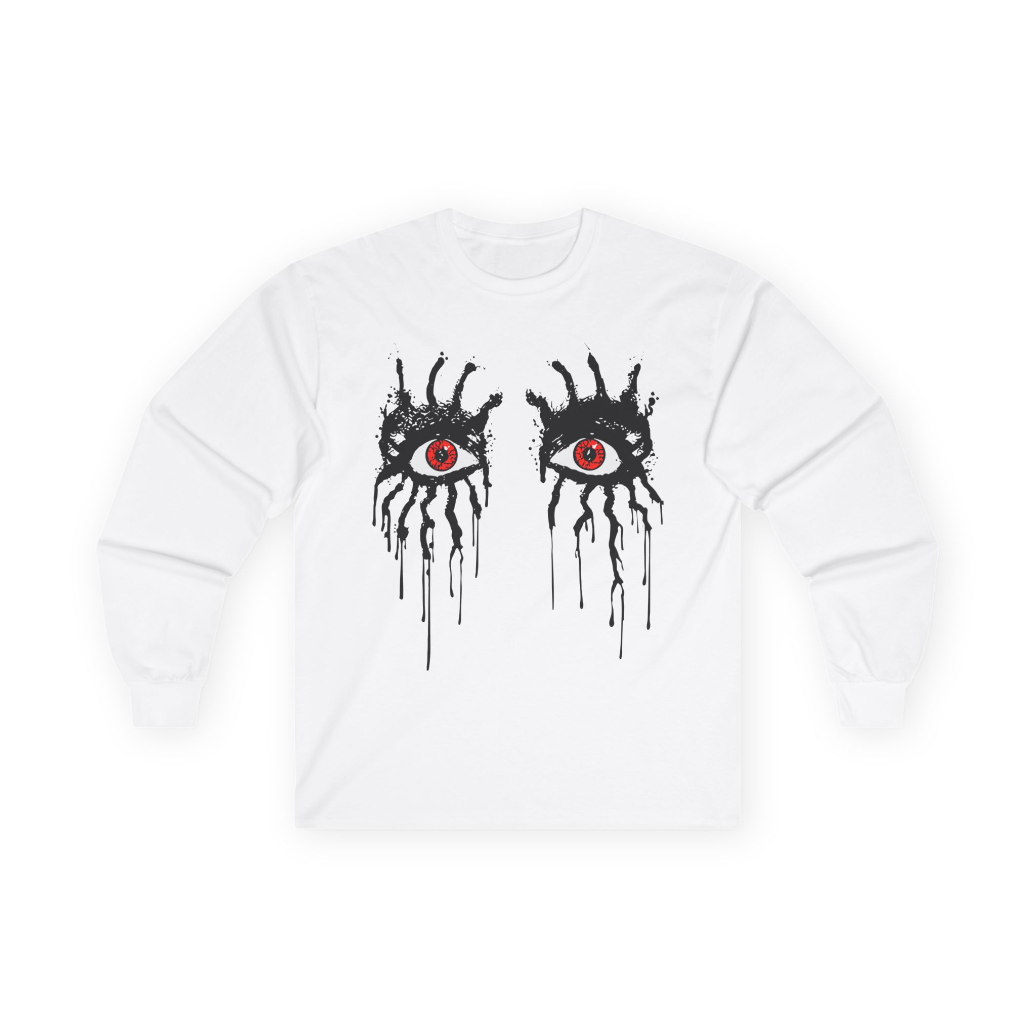 Alice Cooper Dripping Eyes Unisex Ultra Cotton Long Sleeve Tee