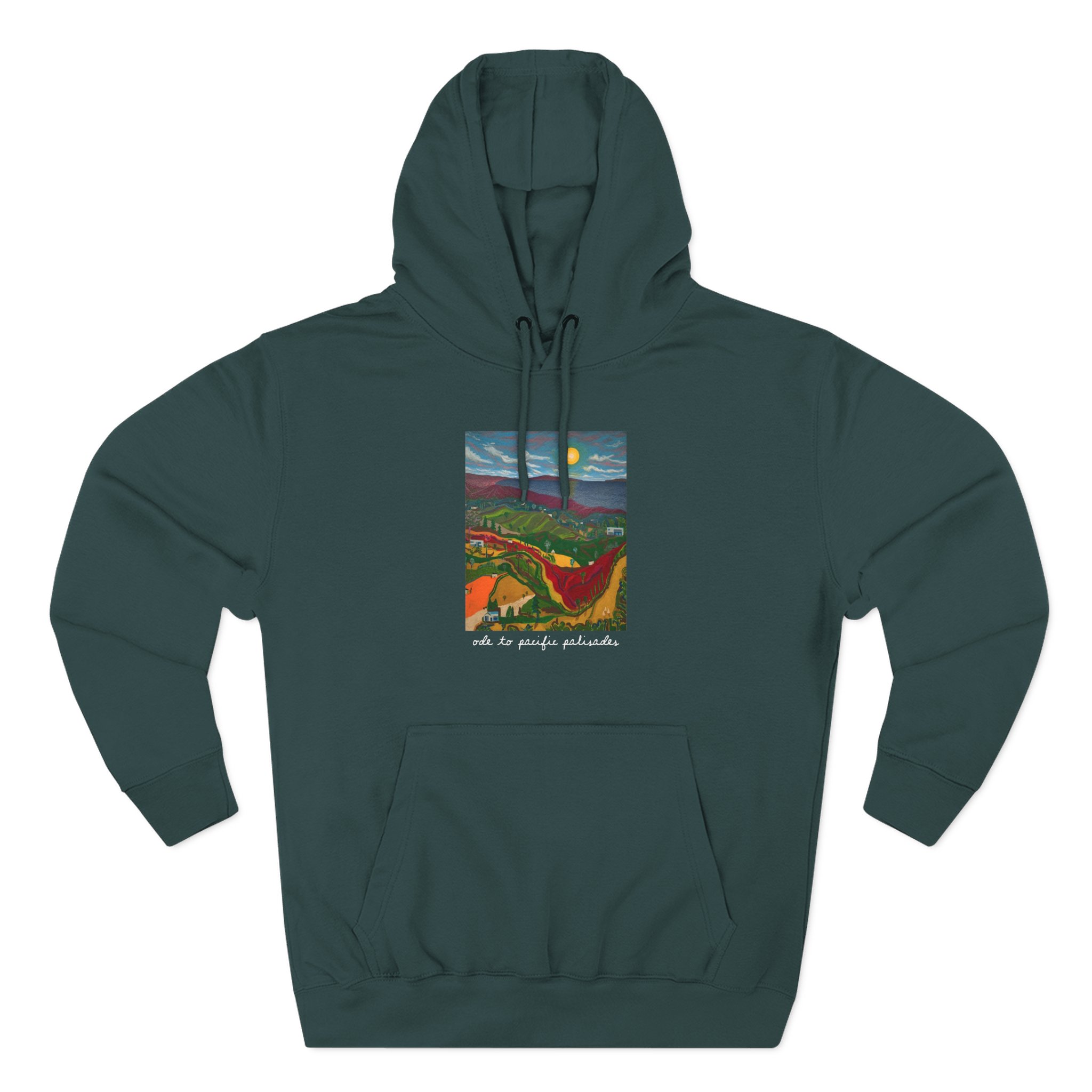 Alanis Morissette Ode to Pacific Palisades Three-Panel Fleece Hoodie