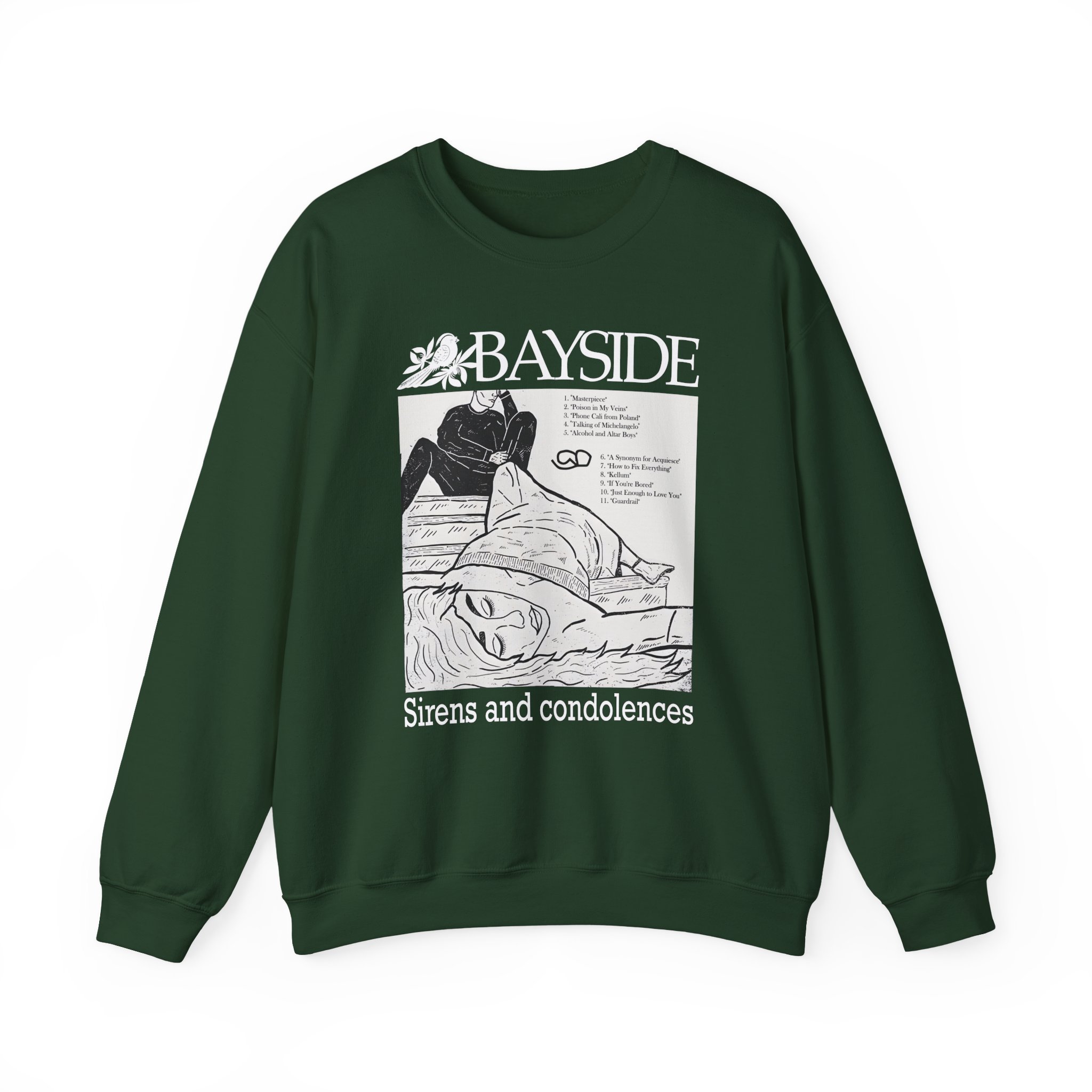 Bayside Sirens and Condolences Unisex Heavy Blendâ„¢ Crewneck Sweatshirt