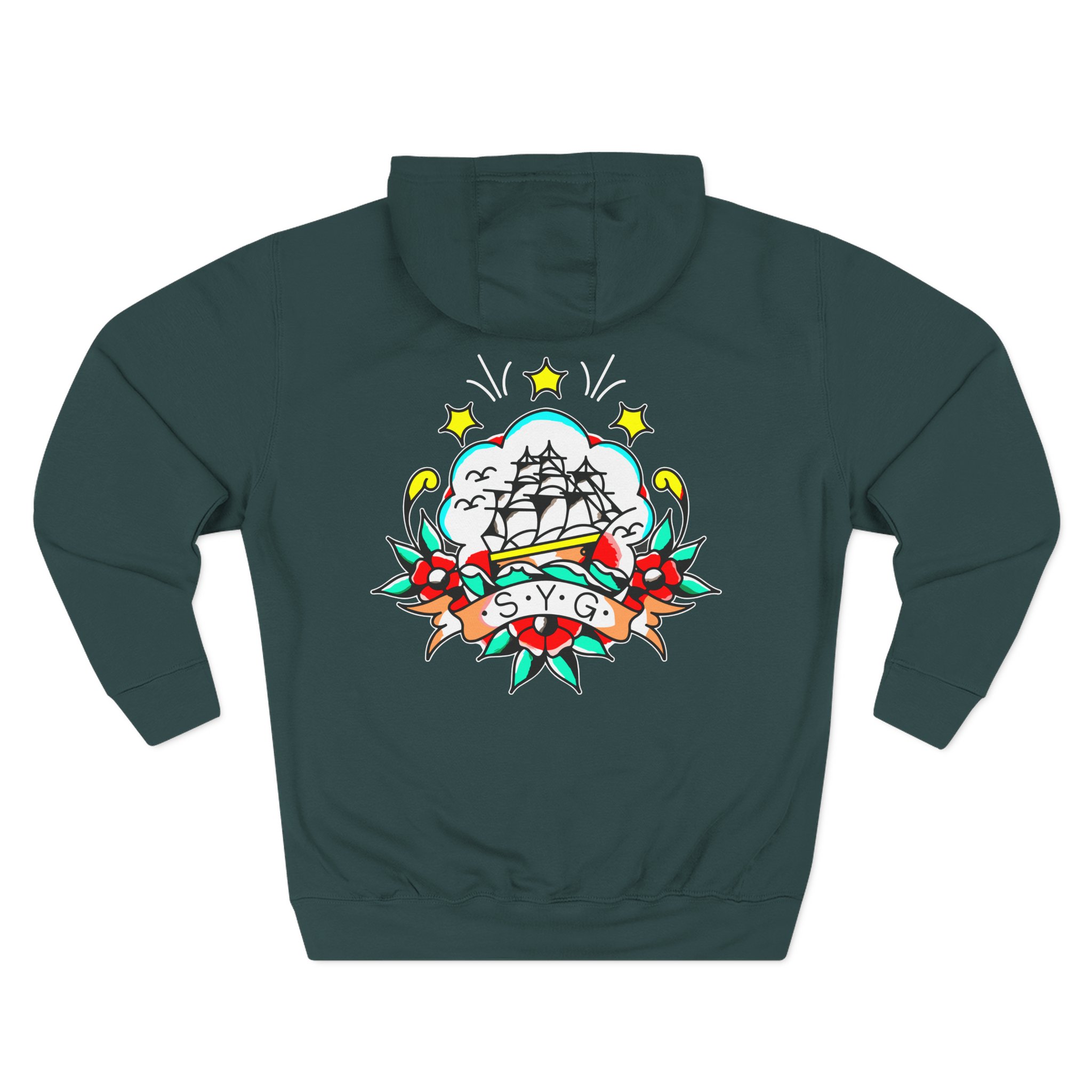 Set Your Goals Mutiny Three-Panel Fleece Hoodie