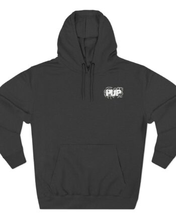 Pup Planet Fuck Three-Panel Fleece Hoodie