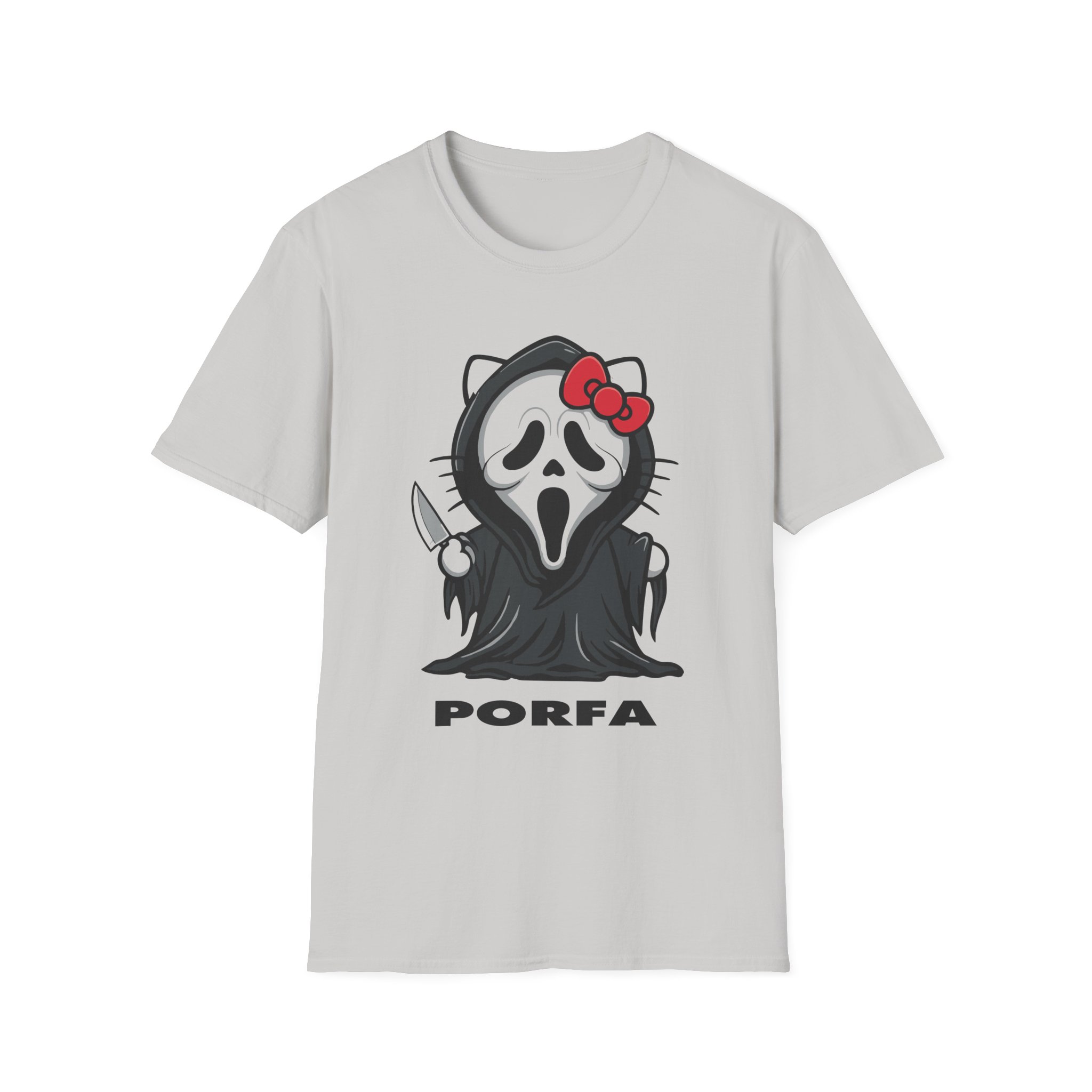 Porfa Scream Halloween Unisex Softstyle T-Shirt
