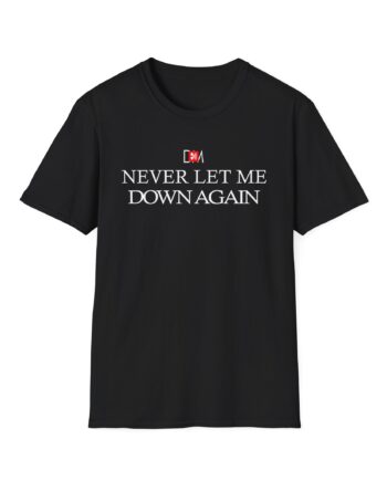 Depeche Mode Never Let Me Down Again Unisex Softstyle T-Shirt