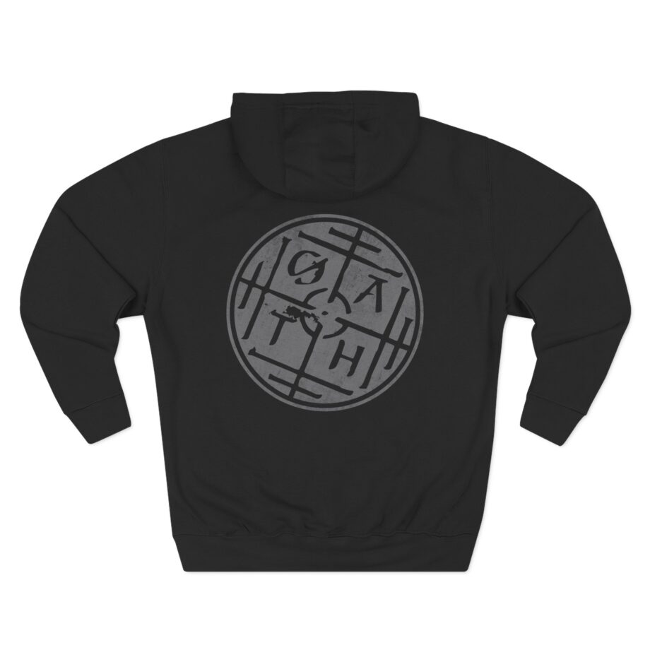 Oathbreaker Hair Three-Panel Fleece Hoodie