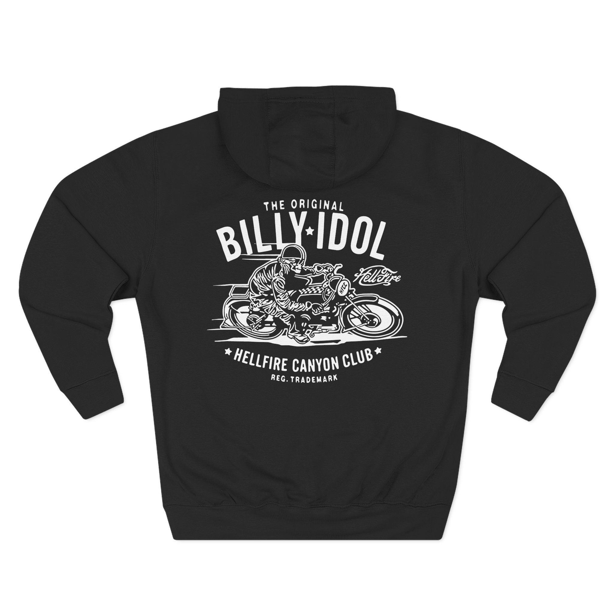 Billy Idol the Original Hellfire Canyon Club Three-Panel Fleece Hoodie