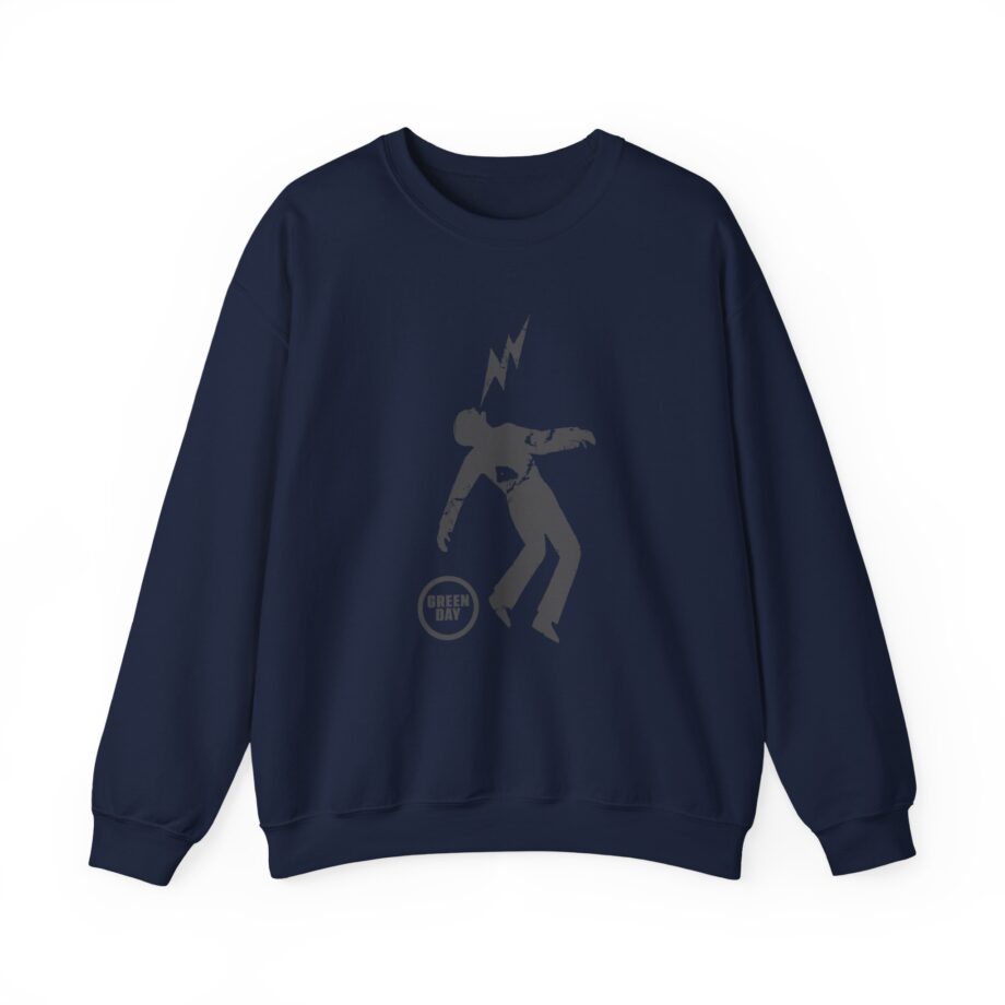 Green Day Vintage Warning Reprint Unisex Heavy Blend™ Crewneck Sweatshirt