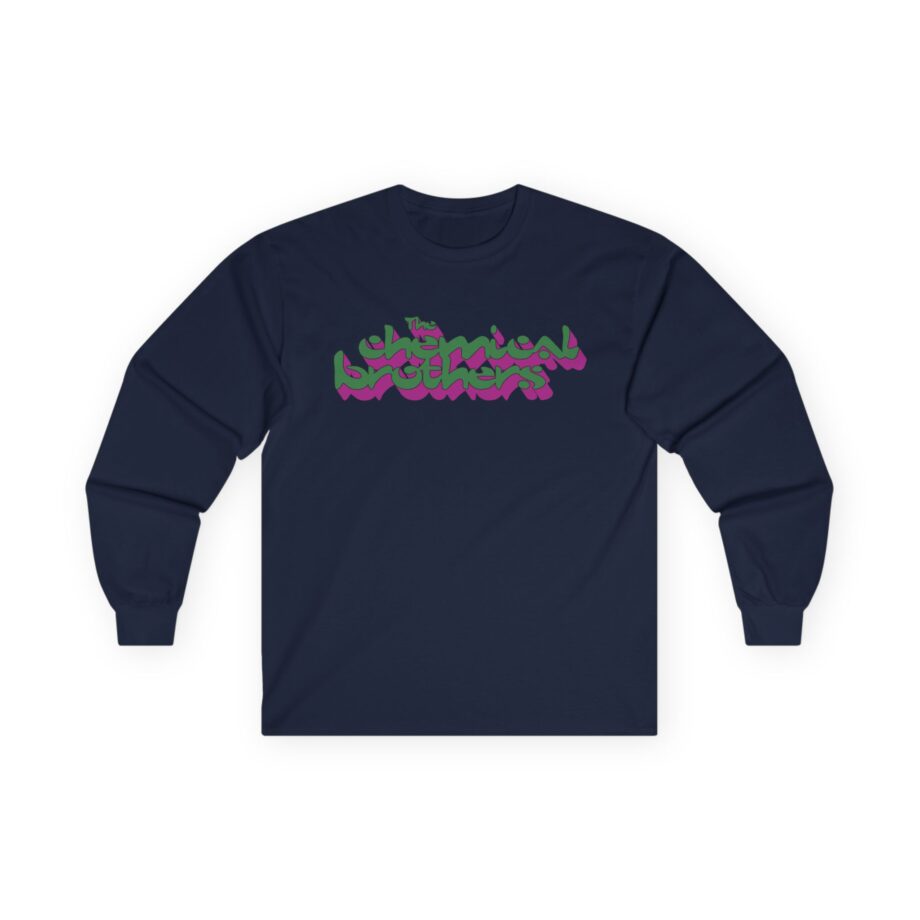The Chemical Brothers 3d Logo Unisex Ultra Cotton Long Sleeve Tee