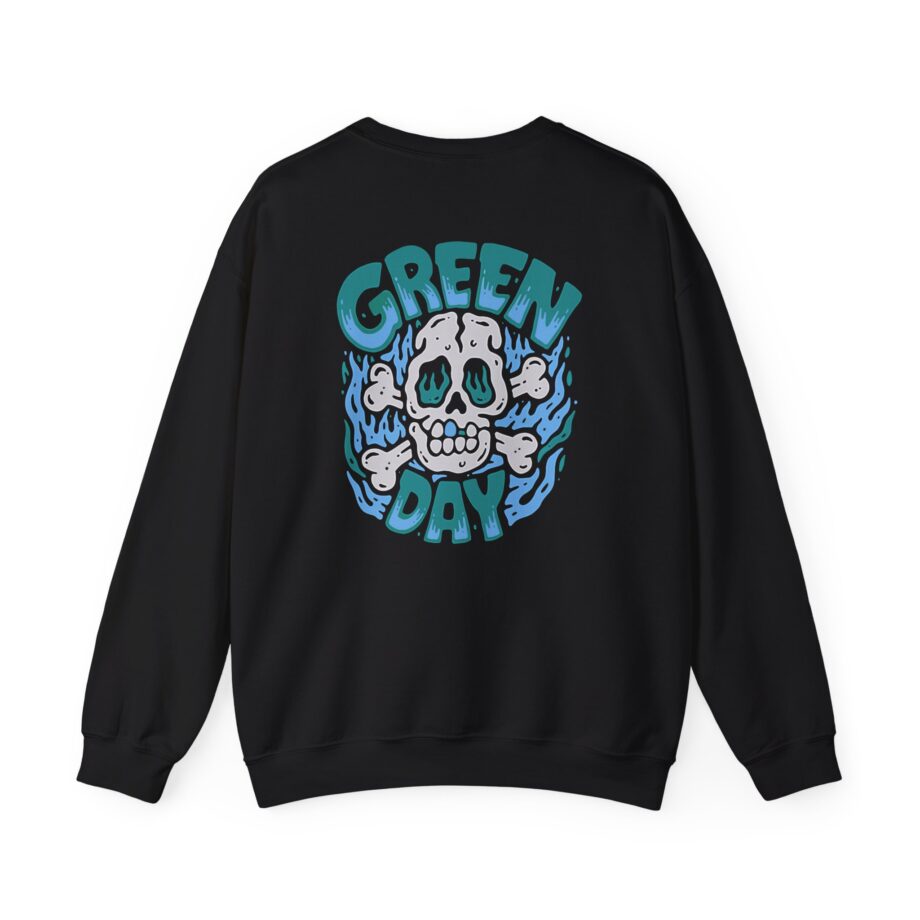 Green Day Blue Skull Unisex Heavy Blend™ Crewneck Sweatshirt