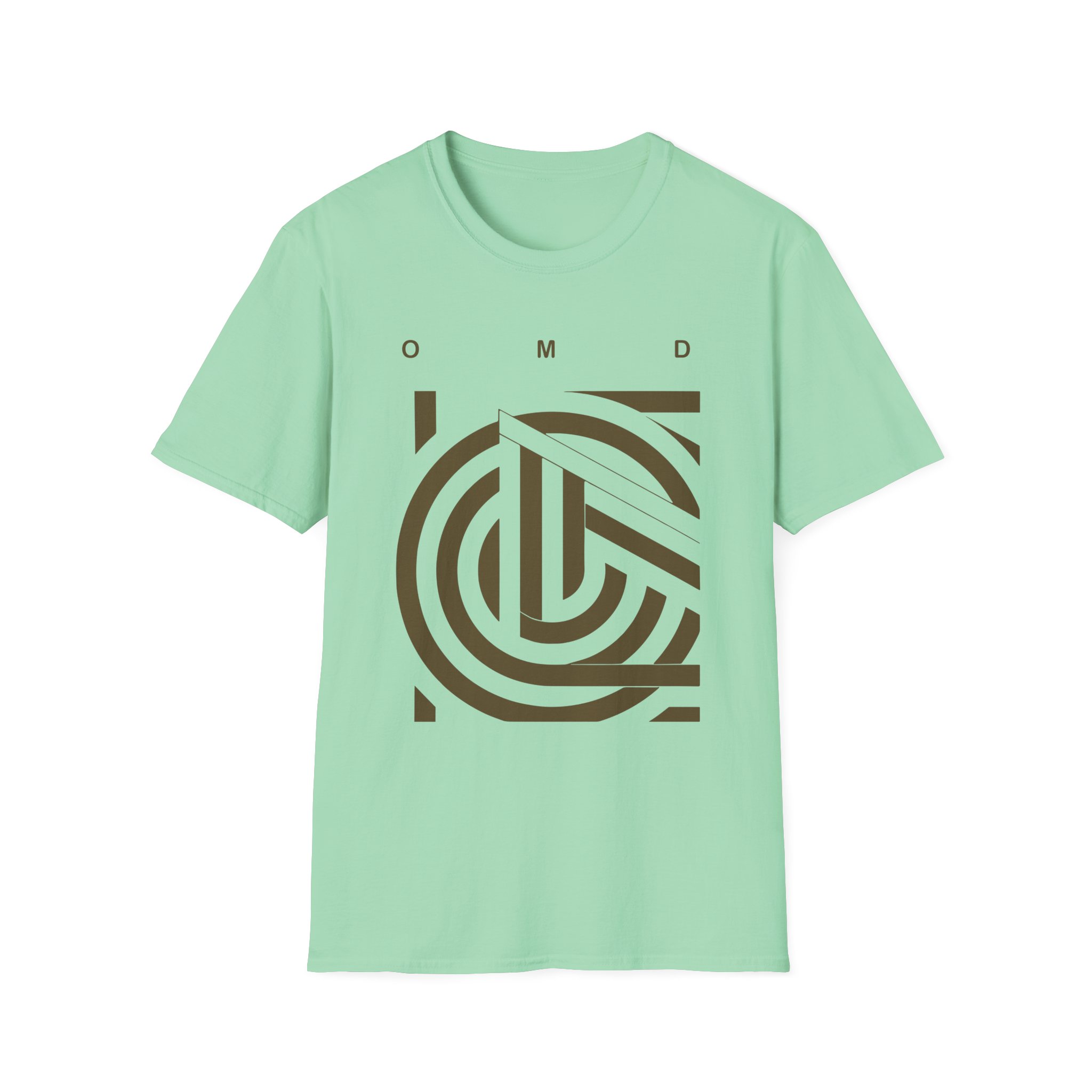 Omd Souvenir Bronze Lines Unisex Softstyle T-Shirt